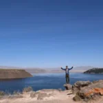 Andean Lake Viewpoint Traveler