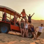 Dune Buggy Sunset Huacachina Desert