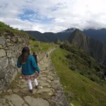 Inca Trail Hikers Machu Picchu View