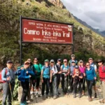 Inca Trail Km82 Trailhead Group Photo