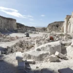 Sillar Stone Quarry Arequipa Van