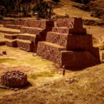 Tipon Inca Terraces Stone Pyramid Ruins