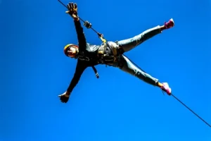 Sky bike (Via ferrata, Biking in the air and Rappel)